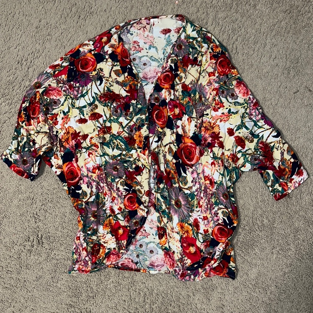 Floral kimono